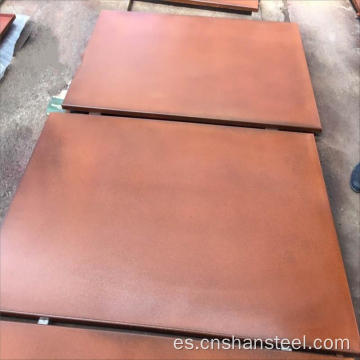 Placa de acero resistente a la intemperie Corten A/B Q355NH